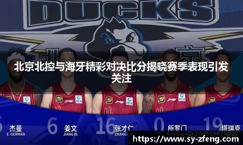 北京北控与海牙精彩对决比分揭晓赛季表现引发关注